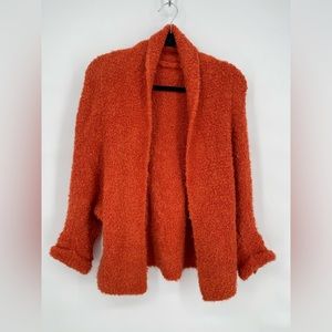 Sundance made in Italy EUC Wool Blend Beautiful‎ Orange Very Soft and Comfy Sz S
